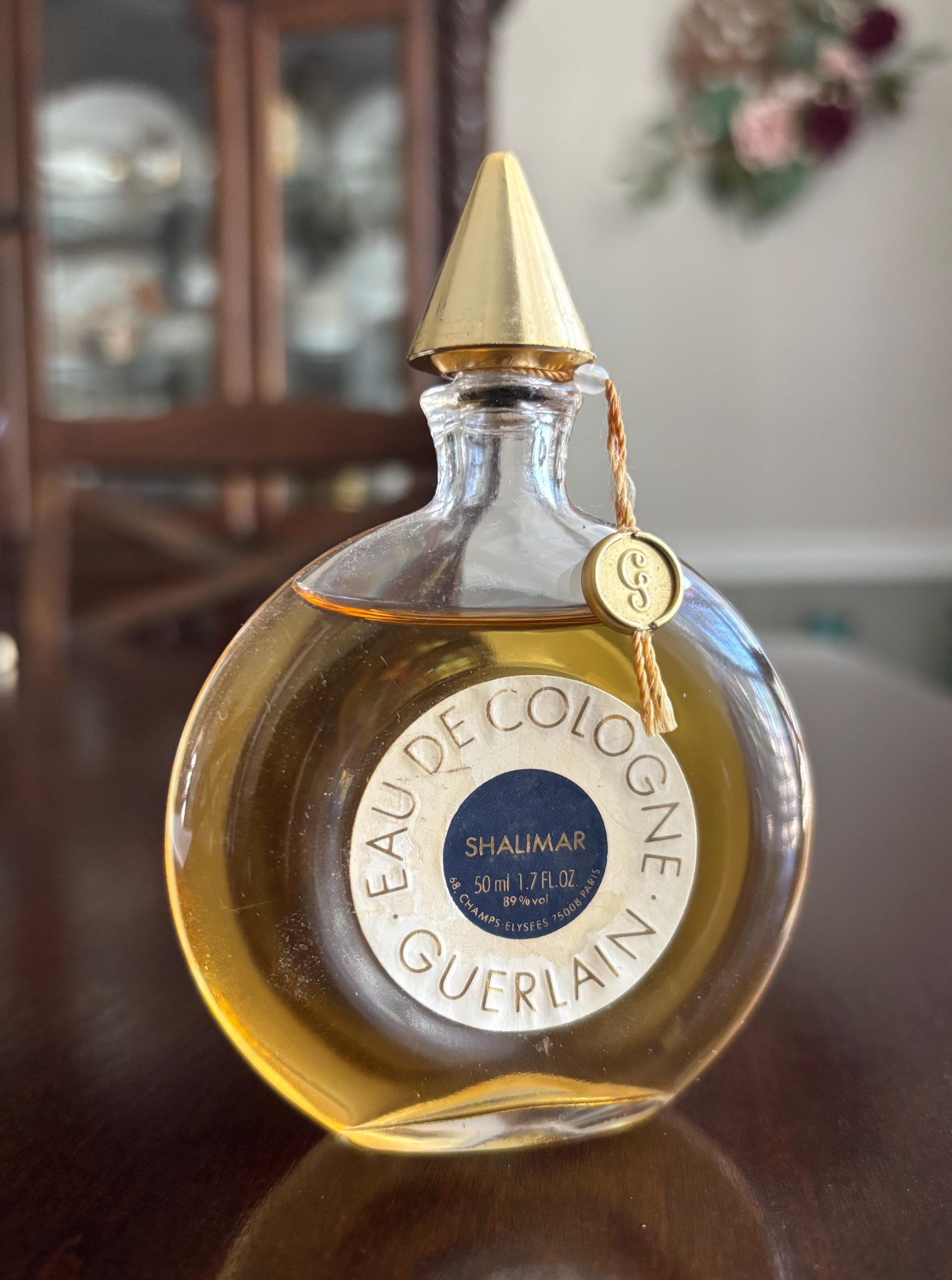 Guerlain Shalimar Eau De Cologne 1.7 Oz 50 Ml Veritable Round