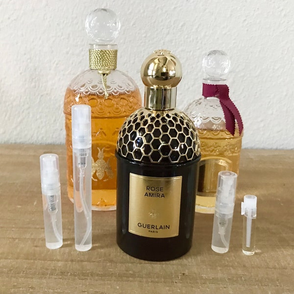 Guerlain Rose Amira Barbare Neroli Sud Sample Decant EDP 1ml 2ml 3ml 5ml from Veritable French Perfume