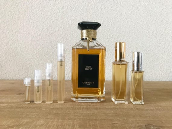 Guerlain Cuir Beluga EDP Sample Decant 1ml 2ml 3ml 5ml 10ml 20ml from Eau De Parfum Veritable French Perfume Fragrance
