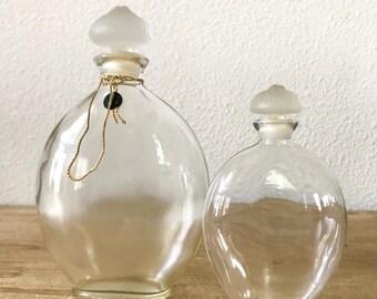 Vintage 1970s Guerlain Mitsouko 100 ml 3.4 oz or 250 ml 8.5 oz EMPTY BOTTLE Goutte Flacon Bottle Veritable French for Fragrance Lovers