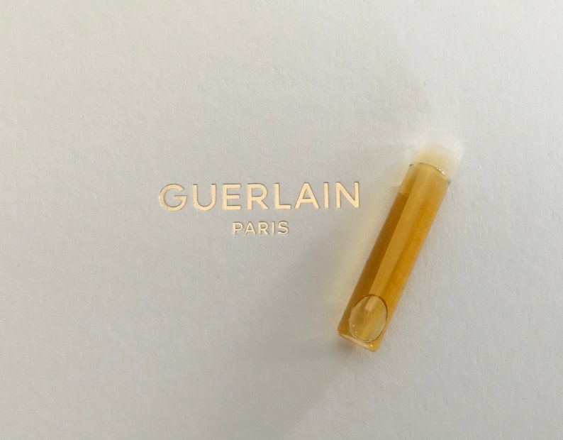 Guerlain Mitsouko Sample from Vintage 1970s Pure Extrait Parfum Decant 1 ml 2 ml Veritable French Perfume Collector 1 ml vial