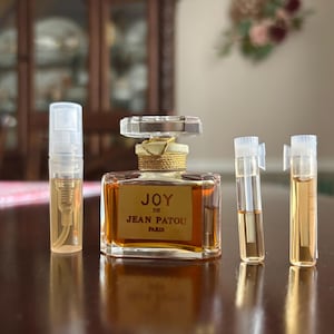 Joy Jean Patou Perfume Bottle - Etsy