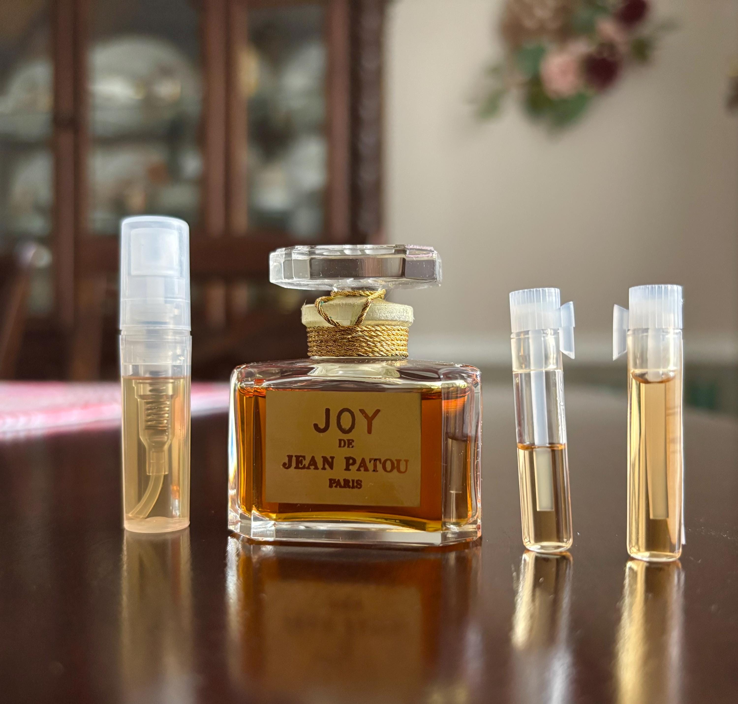 JEAN PATOU Vintage JOY Baccarat Crystal 30 ml - 1oz Extrait Parfum