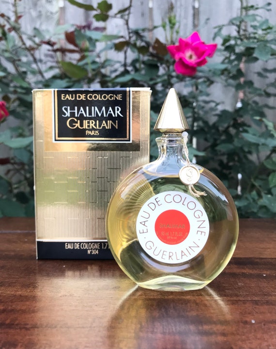 Guerlain Shalimar Eau De Cologne Veritable Round Bottle 1.7 Oz 50