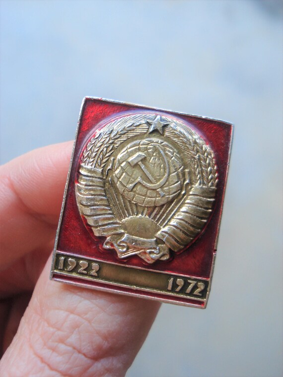 Communist Vintage Soviet USSR Russian Pin