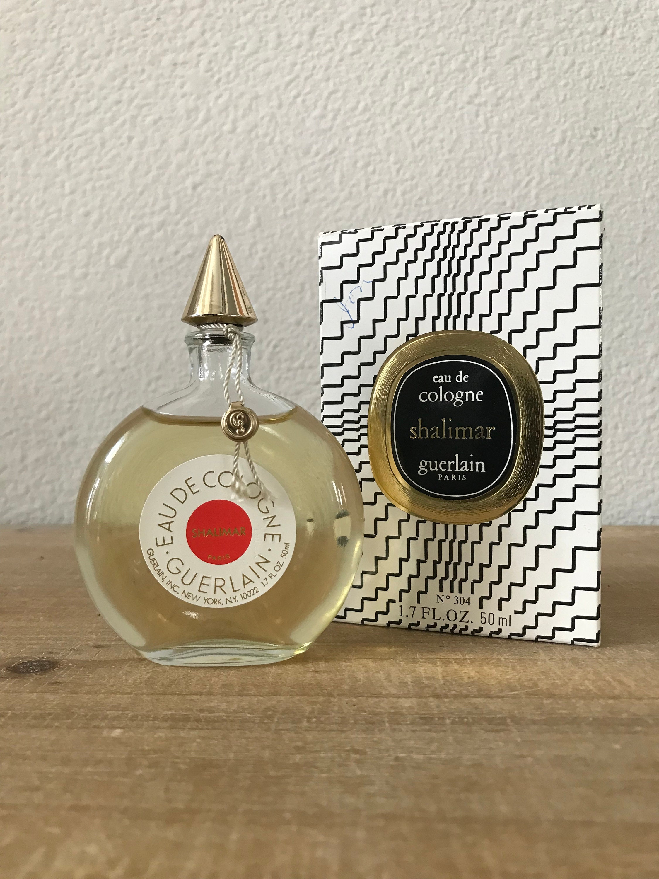 値下Guerlain Shalimar Eau de Cologne 100ml Guerlain Shalimar Eau De Cologne Veritable Round Bottle 1.7 Oz 50