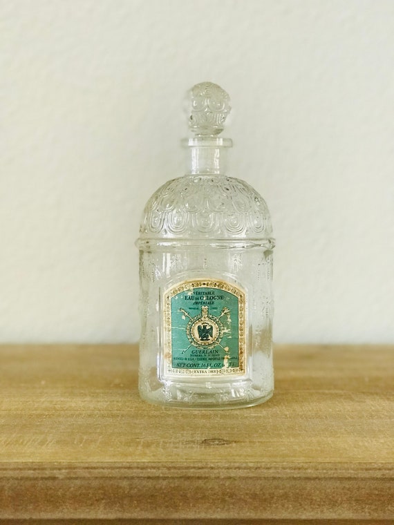 EMPTY Vintage 1960s Guerlain Imperiale Eau De Cologne | Etsy Australia