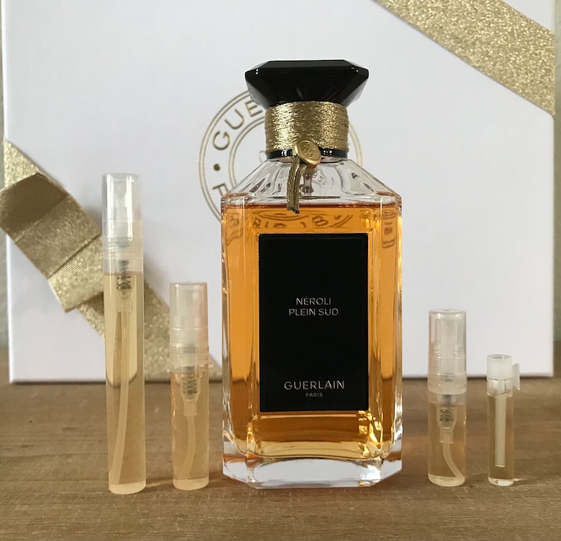 Guerlain Feve Gourmande Coquin Neroli Plein Sud EDP Sample Decant 1ml 2ml 3ml 5ml 10ml from Eau De Parfum Veritable French Perfume Fragrance afbeelding 2