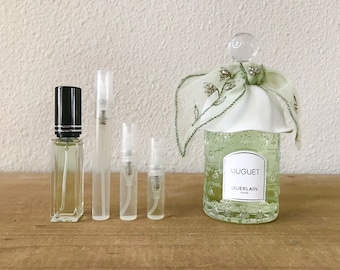 Guerlain Muguet Lily of the Valley EDT Sample Decant Spray Fresh Scent 2 ml 3 ml 5 ml 10 ml