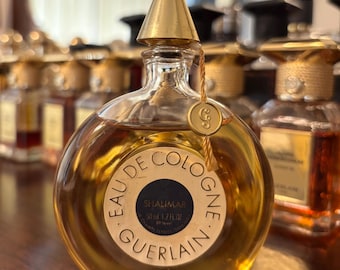 Guerlain Shalimar Eau De Cologne 1.7 Oz 50 Ml Veritable Round