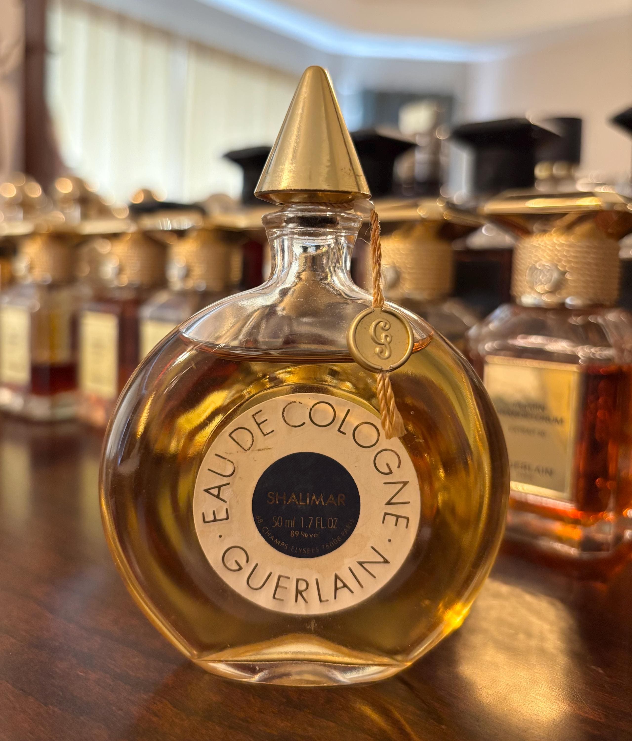 Guerlain Shalimar & Eau de Cologne まとめ売り Guerlain Shalimar Eau De Cologne 1.7 Oz 50 ml Veritable Round