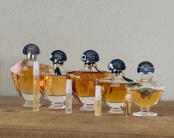 Vintage 1940s Guerlain Shalimar Sample From Baccarat Shalimar
