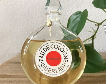 Guerlain Shalimar Eau De Cologne Veritable Round Bottle 3 Oz 90 Ml