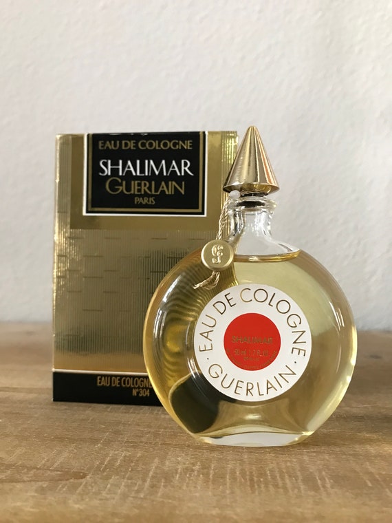 Guerlain Shalimar Eau De Cologne Veritable Round Bottle 1.7 Oz 50