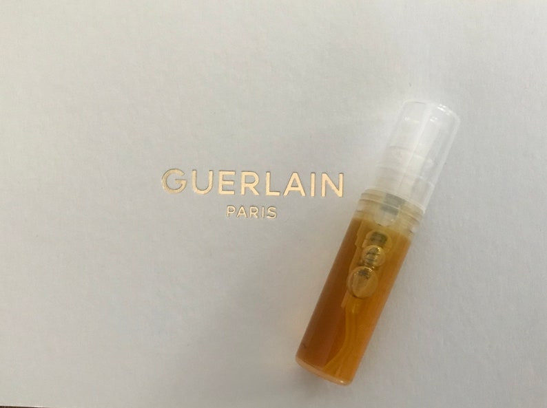 Guerlain Mitsouko Sample from Vintage 1970s Pure Extrait Parfum Decant 1 ml 2 ml Veritable French Perfume Collector 2 ml spray