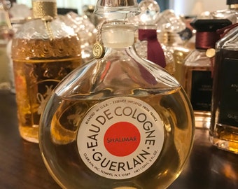 Guerlain Shalimar Eau De Cologne Veritable Round Bottle 3 Oz 90 Ml