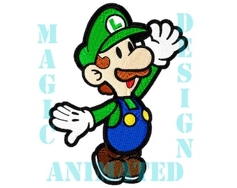 Pipe Fitter Green Machine Embroidery Design en 4 tamaños ---Descarga instantánea---