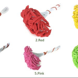 フェイク花粉 青 赤 黄 白 ピンク 緑 花粉 ユリ 花 花柄 スクラップブック クラフト用品 ウェディングカード作り ポリマー粘土