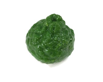Kaffir Lime Green Large Artificial Lifelike Simulation Faux Fake Fruit