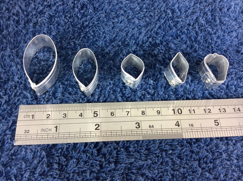 Cutter Orchid Nobile Flower Petal Leaf Set Small Leaves Mold Floral Fleur Clay Making Mould Artificial Flower G1N8