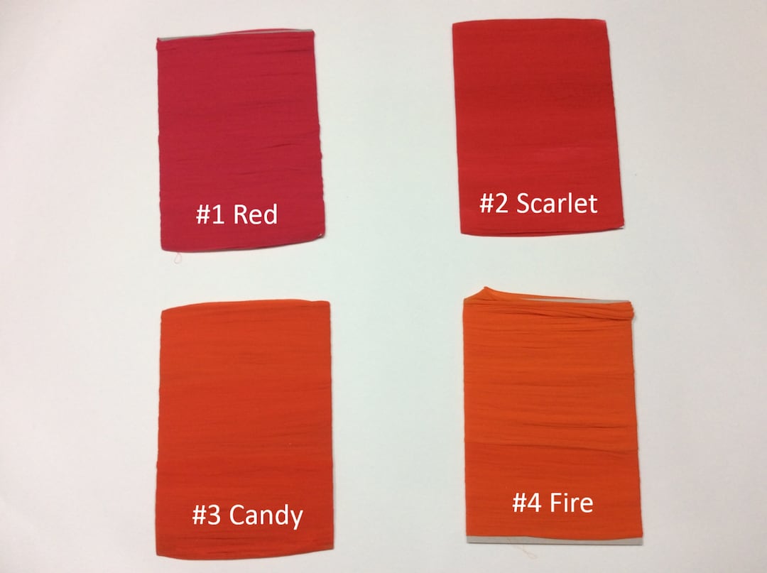 Supply Nylon Stocking Fabric Flower Floral High Stretch Plain DIY