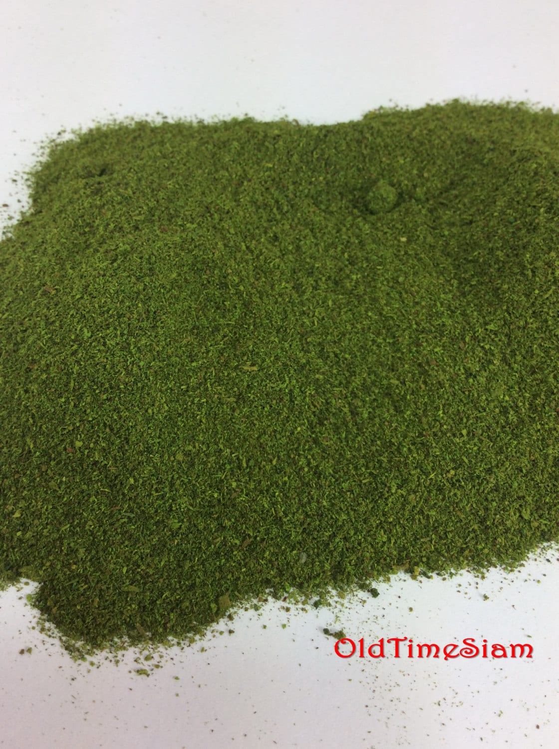 Fake Moss Powder Algae 50 Grams Thallophytic Plant Lichen Green