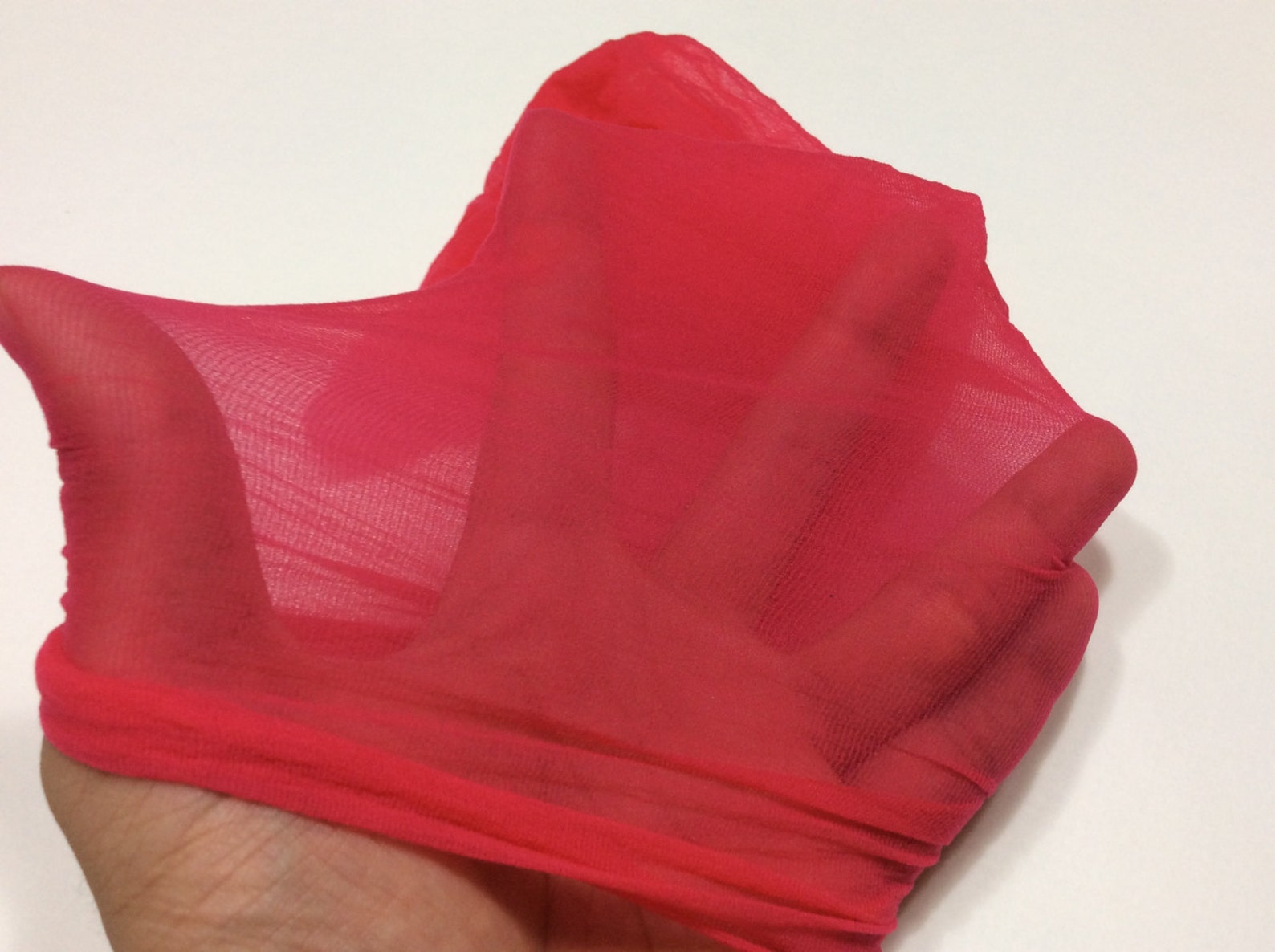 Supply Nylon Stocking Fabric Flower Floral High Stretch Plain DIY