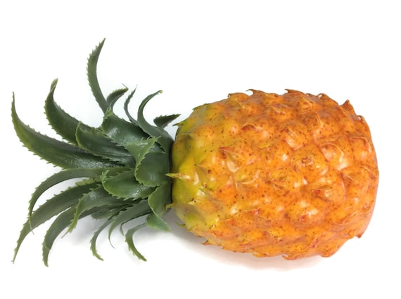 Pineapple Artificial Lifelike Simulation Faux Fake Fruit Home Etsy