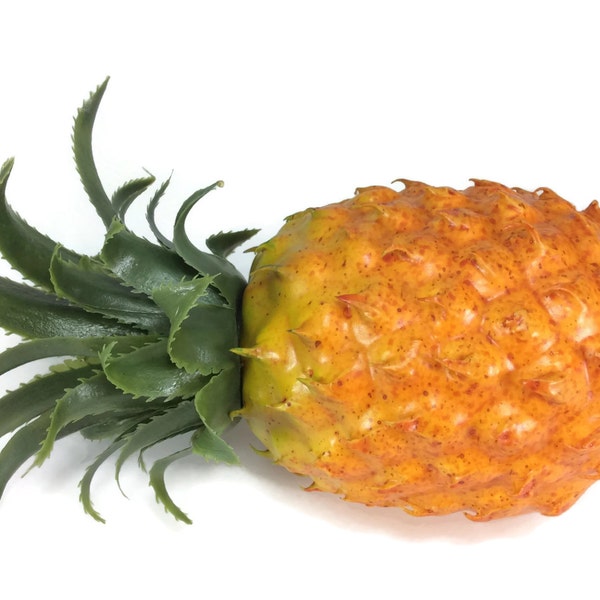 Ananas künstliche lebensechte Simulation Faux gefälschte Obst Home Küche Schrank Dekoration realistische Ton Sortiment