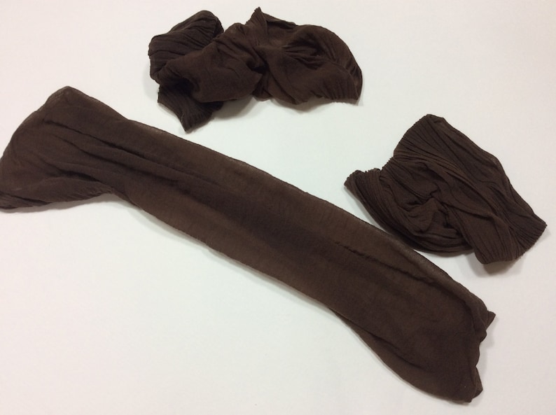 Supply Nylon Stocking Fabric Flower Floral High Stretch Plain DIY