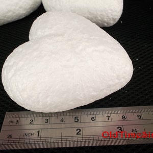3.0 Inch Heart Foaming Foam Cutting Handmade for Wedding Handcraft 10 Pieces