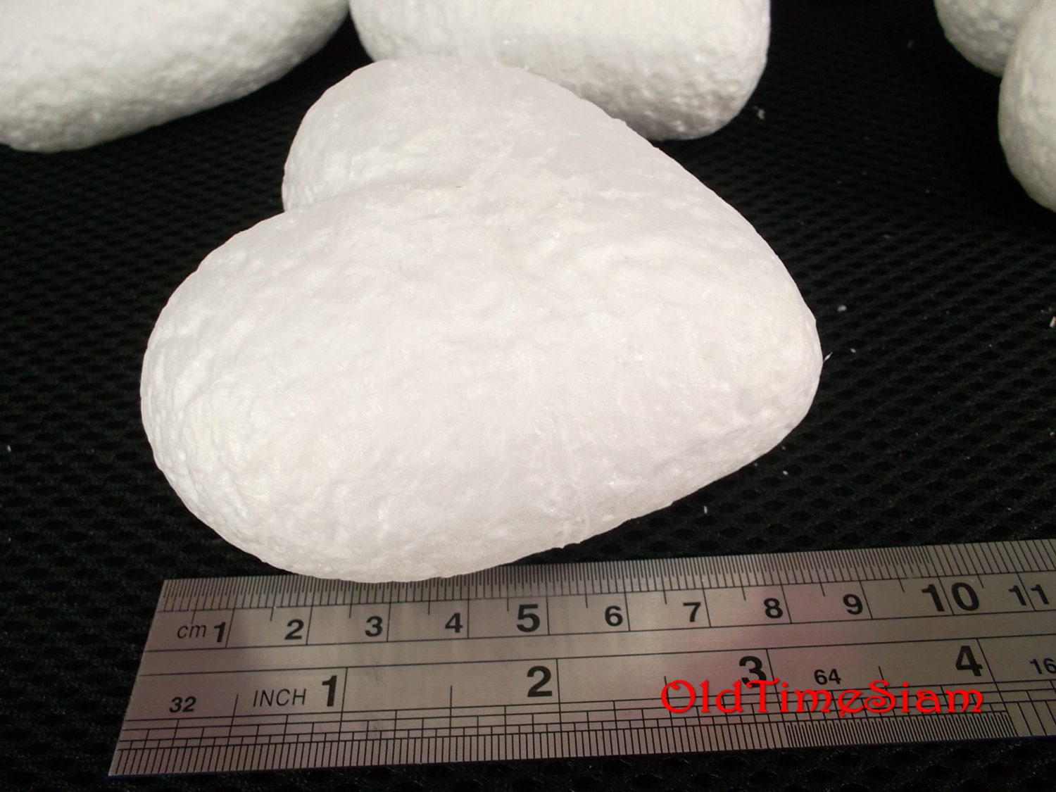 Heart foam, heart shaped foam piece