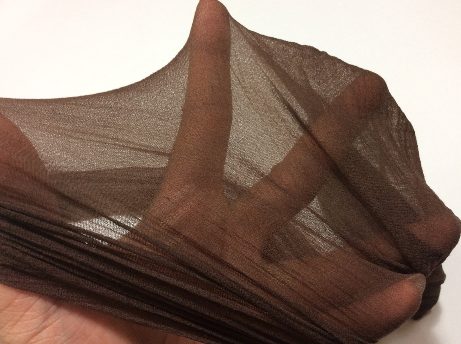 Supply Nylon Stocking Fabric Flower Floral High Stretch Plain DIY