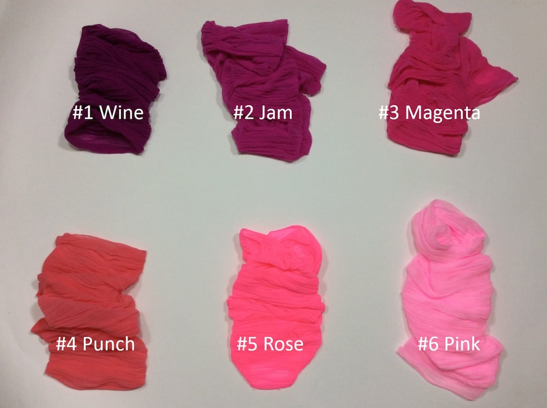 Supply Nylon Stocking Fabric Flower Floral High Stretch Plain DIY