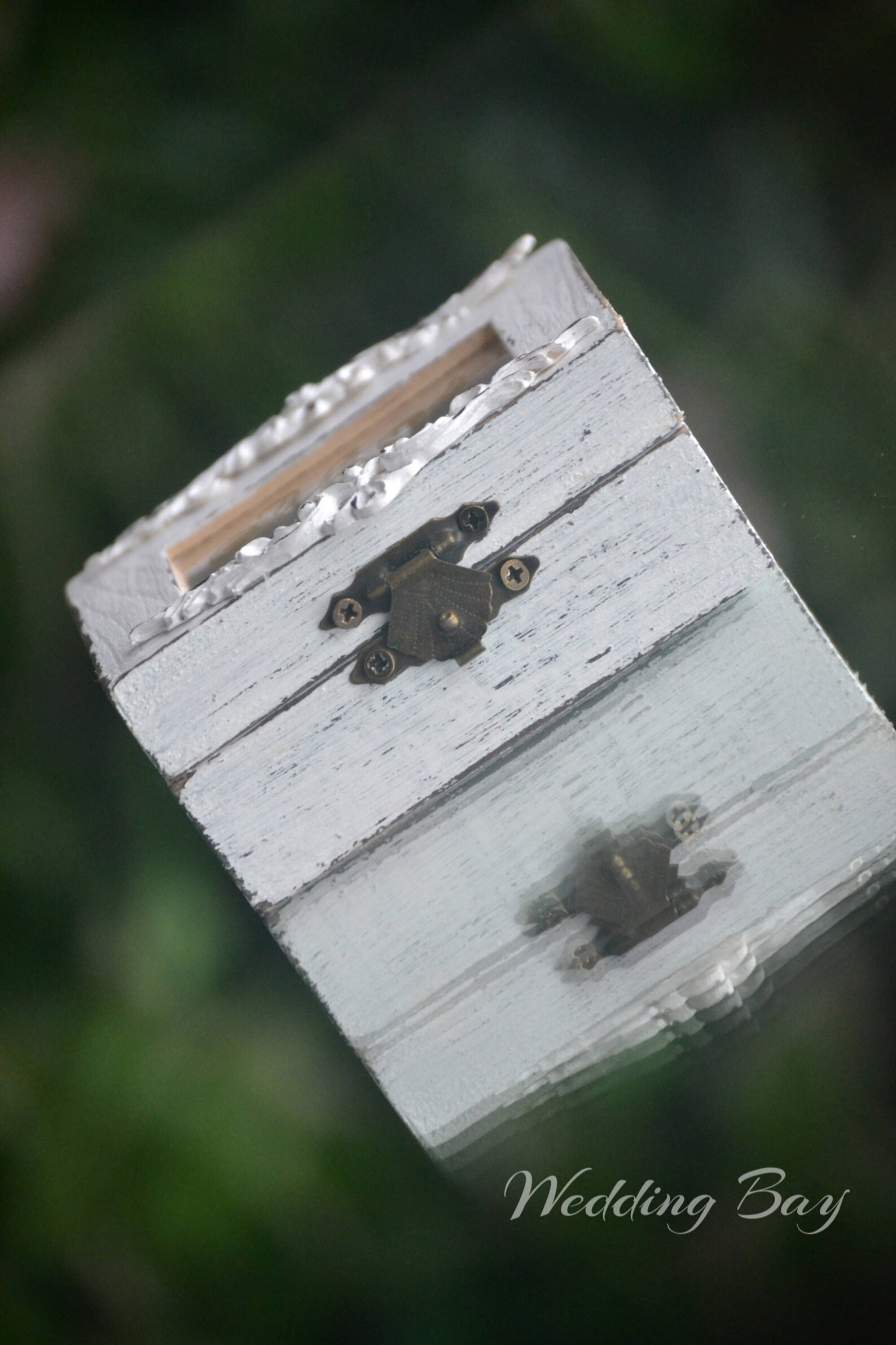 Vintage Ring Holder for wedding Personalized Rustic Ring Etsy