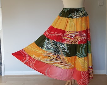 Mexicaanse rok vrouwen zomerrokken voor vrouwen maxi rokken voor vrouwen boho maxi rok boho rok hippie kleding plus size kleding lange boho