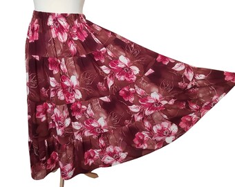 Summer clothing, Clothing for women, Long skirts for women, Bohemian clothing, Boho maxi skirt, Peasant skirt, Long Boho skirts, Gipsy skirt