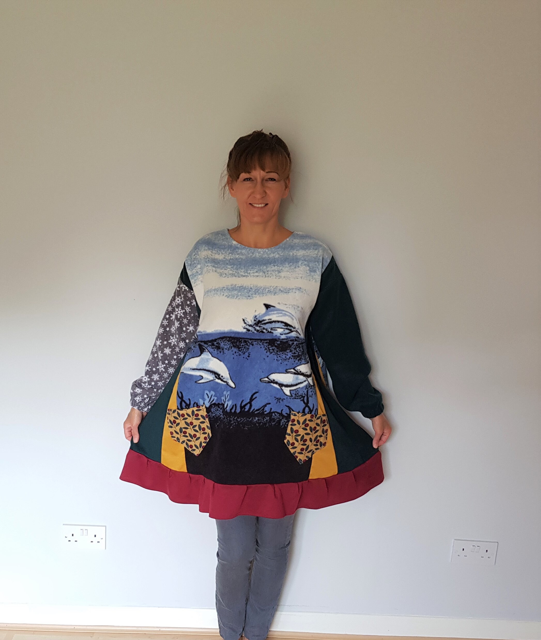 Plus Size Fleece Tunic for Women Plus 