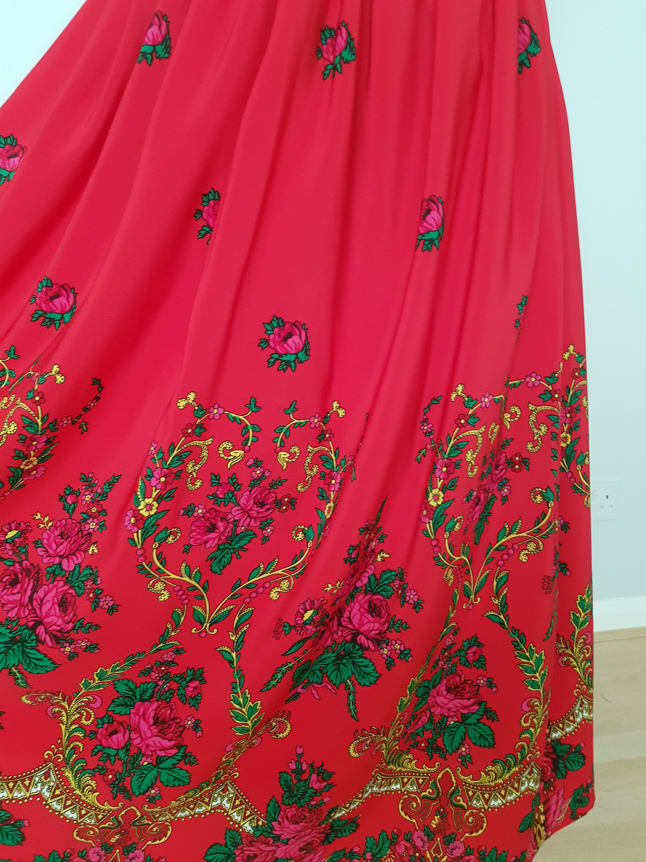 Gypsy red skirt hot sale