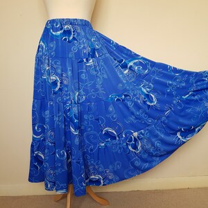 Long skirts for women Blue skirt Hippie clothing Bohemian long skirt Boho maxi skirts Long peasant skirt Bohemian clothing Hippie maxi skirt