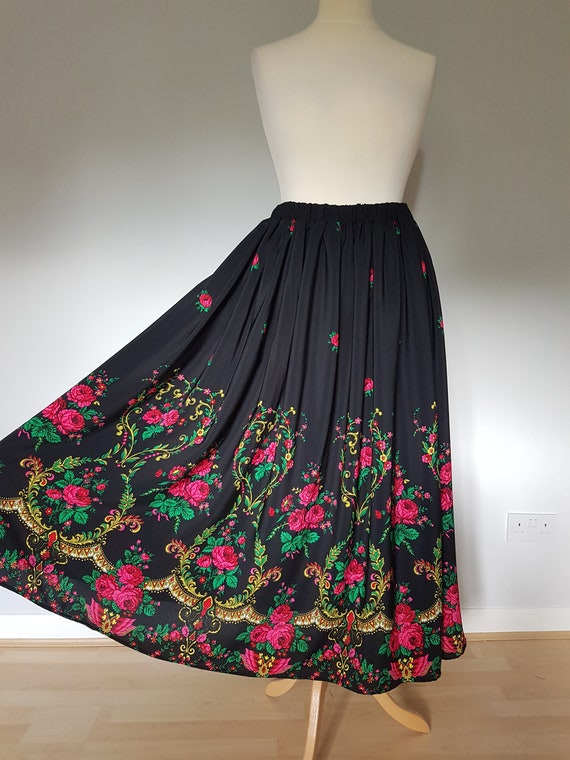 mexican maxi skirt