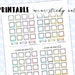 Printable Mini Notes Pastel Colors | Etsy