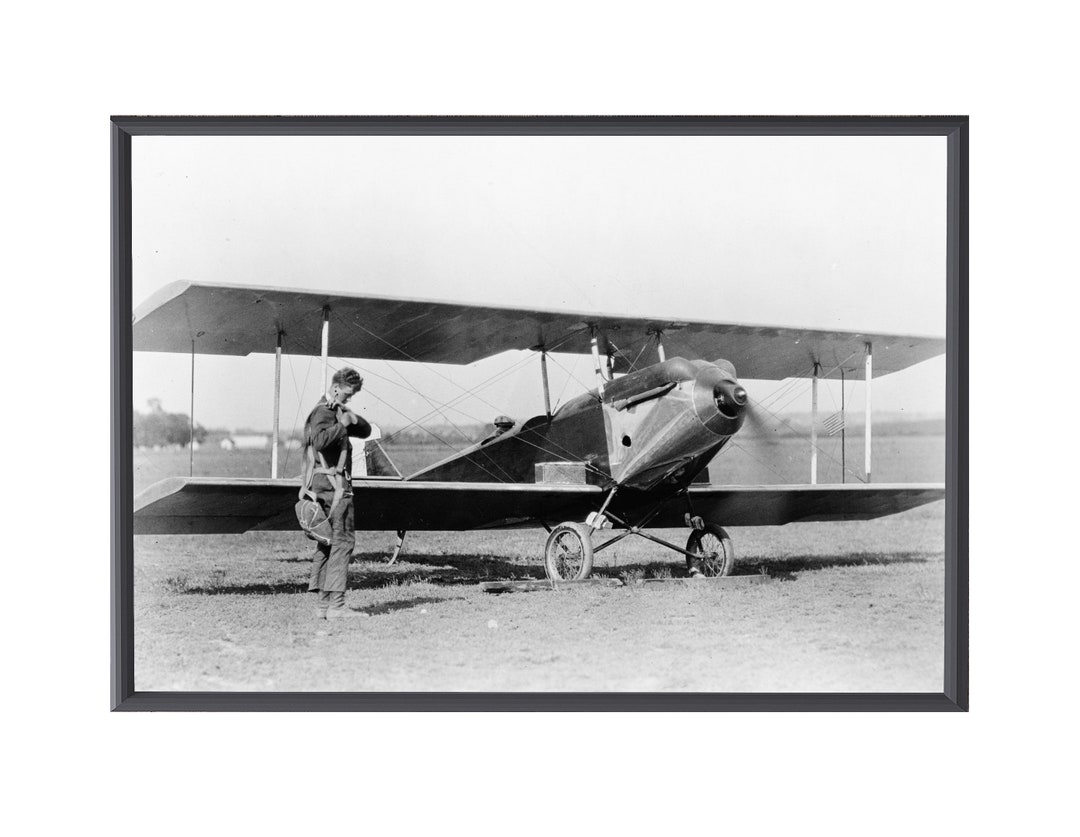 Charles Lindbergh DIGITAL WALL ART. Digital Download Print is Great