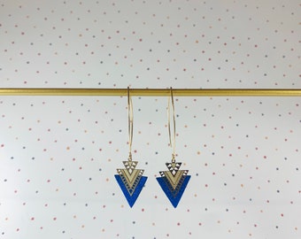 Triangle earrings