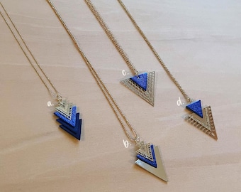 Triangle necklace