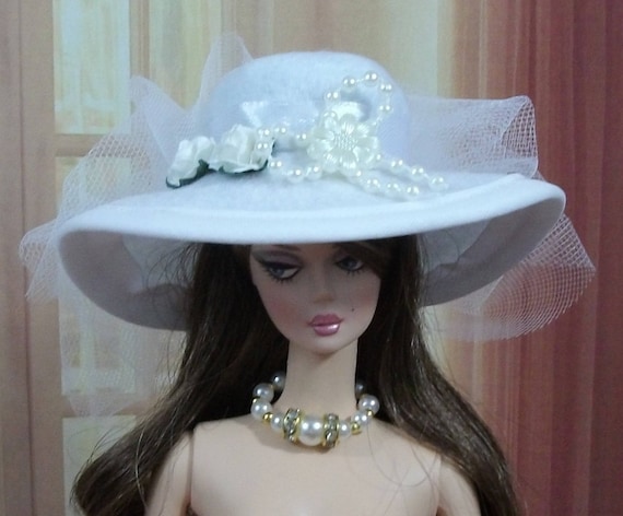 Barbie Hat cap Barbie doll Fashion Royalty Silkstone Poppy | Etsy