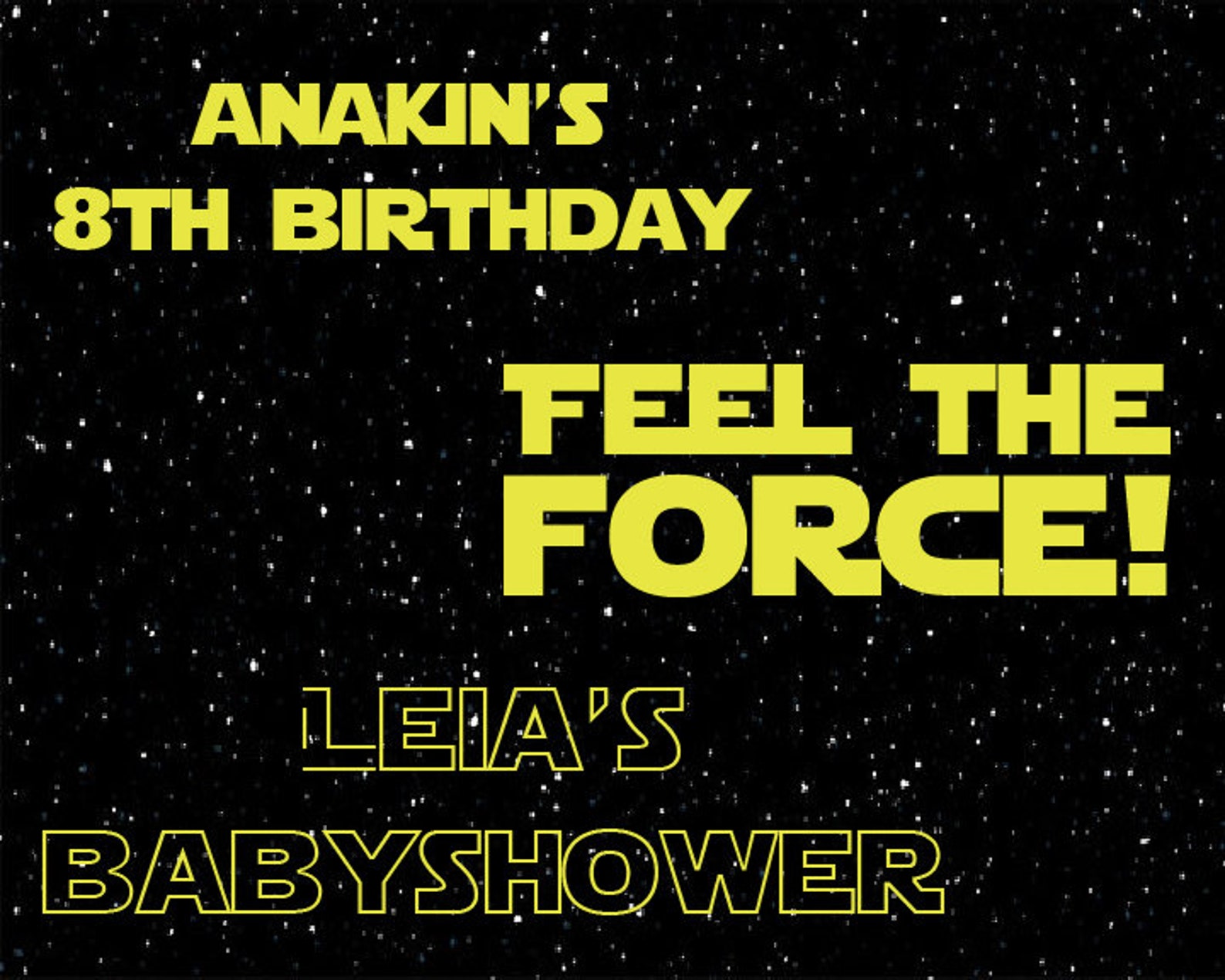 Custom Star War Font SVG PNG Custom Star Wars Digital File - Etsy