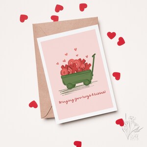 Carte de Saint-Valentin | Carte Punny | XOXO