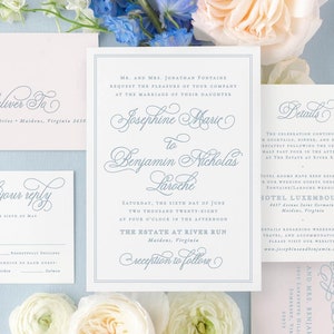 Classic Wedding Invitation Templates, Rococo Wedding Invitations Instant Download, Coquette Digital Wedding Invitation MPD1006