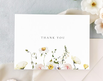 Present Thank You Cards inc envelopes WT7 Personalised Photo Wedding Gift 